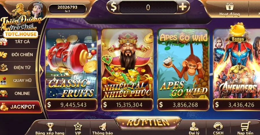 Video Slots hiện đại AW8 Bắn Cá